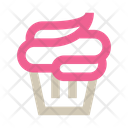 Custard cake Icon