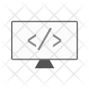 Custom Coding Development Icon