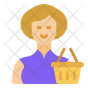 Customer Woman Avatar Icon