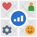 Customer Behavior Consumer Analysis Icon