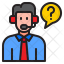 Man Call Question Icon