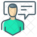 Communication Person Icon