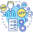 Customer Engagement Apps Icon