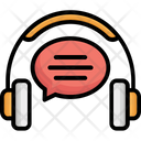 Customer Representative Customer Service Earbuds Icon
