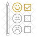 Customer satisfaction survey Icon