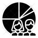 Customer Segment Segmentation Icon