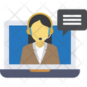 Customer Service Customer Support Full Service Icon