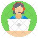 Customer Service Call Icon