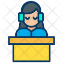 Call Center Assistant Customer Services Icon
