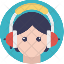 Customer Support Woman Icon