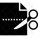 File Cut Icon