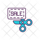 Sale Coupon Code Icon