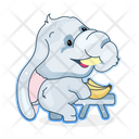 Cute Elephant Icon