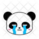 Panda Cry Bear Icon