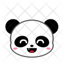 Panda Laugh Bear Icon