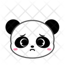 Panda Sad Bear Icon