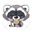 Cute Raccoon Icon