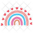 Cute Rainbow Rainbow Colorful Icon