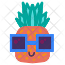 Cute Smile Pineapple Icon