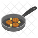 Cutlets Patty Fritter Icon