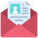 Cv Email  Icon