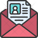 Cv Email  Icon