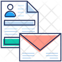 Cv Letter  Icon