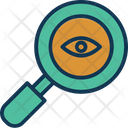 Cyber Eye Cyber Monitoring Cyber Security Icon