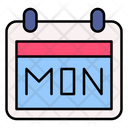 Cyber Monday Calendar Schedule Icon