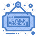 Cyber Monday Board  Icon