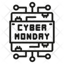 Cyber Monday Board  Icon