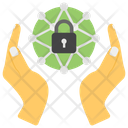 Cyber Network Cyber Security Hacking Protection Icon