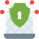 Cyber Security Antivirus Laptop Security Icon