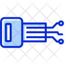 Cyber Security Key Key Digital Key Icon