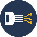 Cyber Security Key Icon