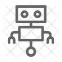 Robot Cyborg Futuristic Icon