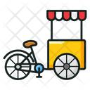 Cycle Cart Carriage Transport Icon