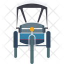 Cycle Rickshaw Rickshaw Transport Icon