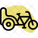 Cycle Rickshaw Icon