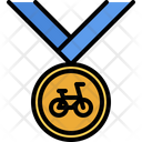 Cycle Winner Medal Award Icon