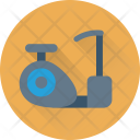 Stationary Bicycle Exercise Icon
