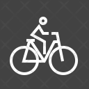 Cycling Bike Ride Icon