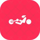 Cycling Road Disabled Icon