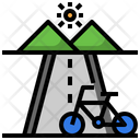 Cycling Road Icon
