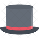 Cylinder Hat Clothes Icon