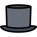 Cylinder Hat Clothing Icon