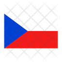 Czech Republic Flag Country Icon