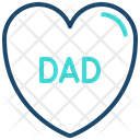 Love Dad Love Daddy Icon