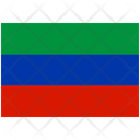 Flag Country Dagestan Icon
