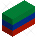 Flag Country Dagestan Icon